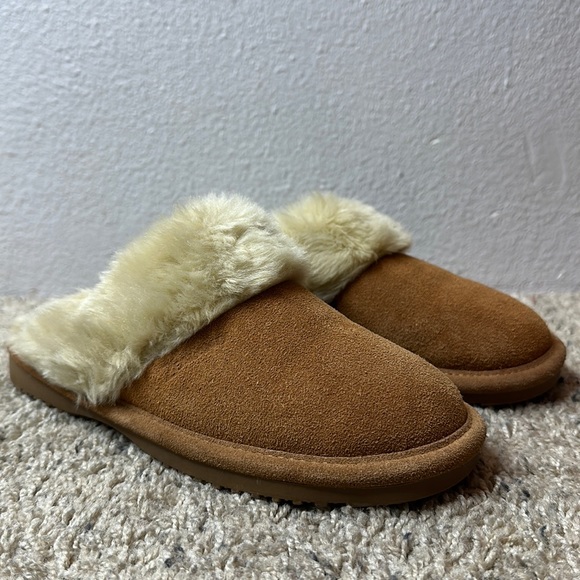 Zealand Shoes Zealand Darby Genuine Leather Slippers Sz 7m Ws63